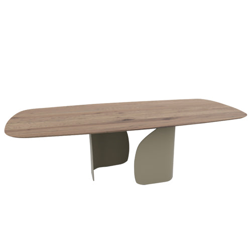 mesa twins fija con borde redondeado FSW 250