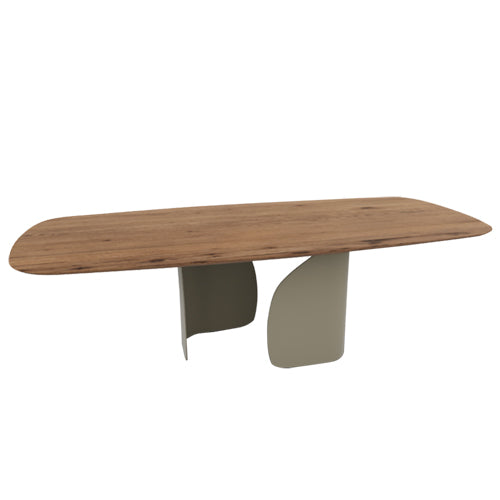 mesa twins fija con borde redondeado FSW 250