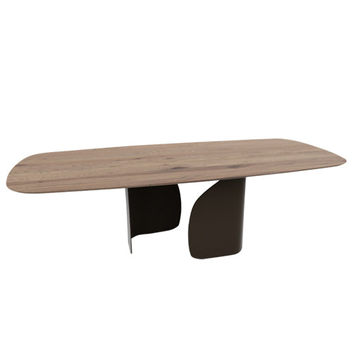 mesa twins fija con borde redondeado FSW 250