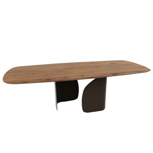 mesa twins fija con borde redondeado FSW 250