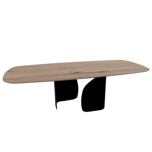 mesa twins fija con borde redondeado FSW 250