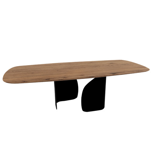 mesa twins fija con borde redondeado FSW 250