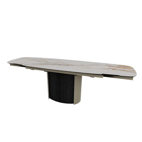 mesa yoroi extensible S 165 (inserto acanalado)