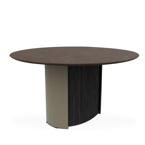 mesa yoroi circular 140 (inserto acanalado)