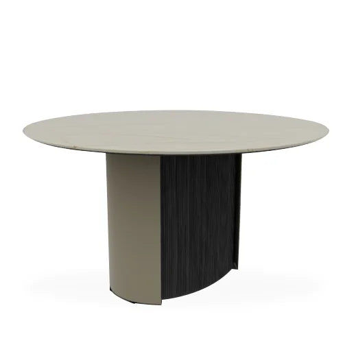 mesa yoroi circular 140 (inserto acanalado)