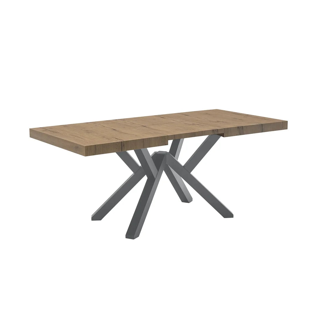 Mesa Italiana extensible Mikado de madera 130 cm. Muebles Italianos variant