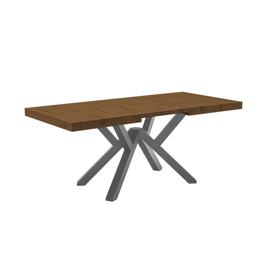 Mesa Italiana extensible Mikado de madera 130 cm. Muebles Italianos variant