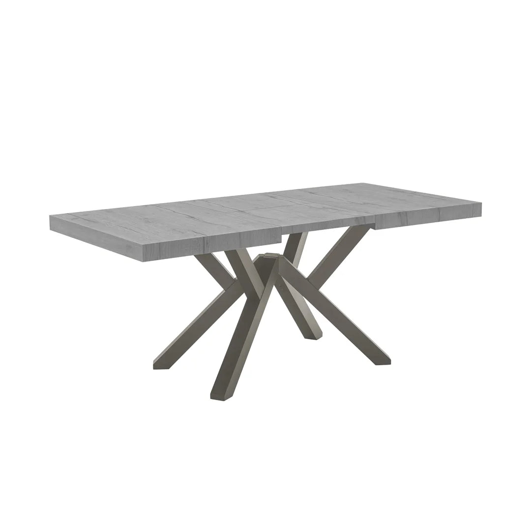 Mesa Italiana extensible Mikado de madera 130 cm. Muebles Italianos variant
