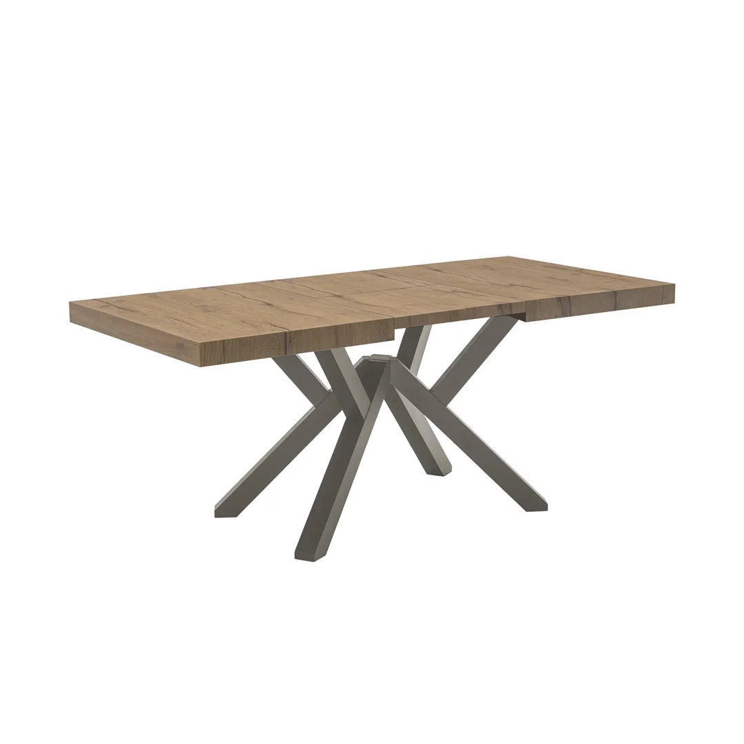 Mesa Italiana extensible Mikado de madera 130 cm. Muebles Italianos variant