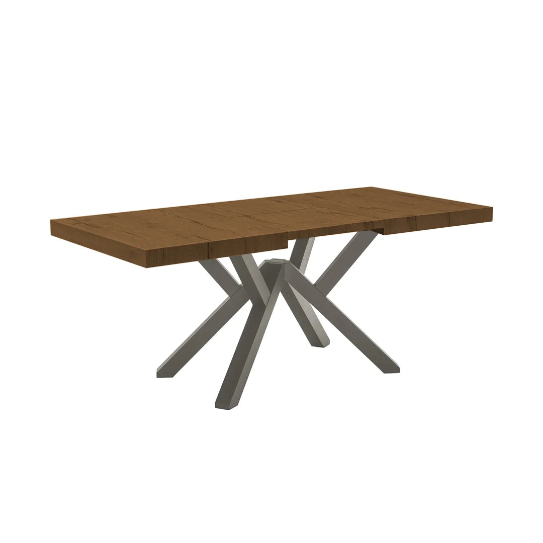 Mesa Italiana extensible Mikado de madera 130 cm. Muebles Italianos variant