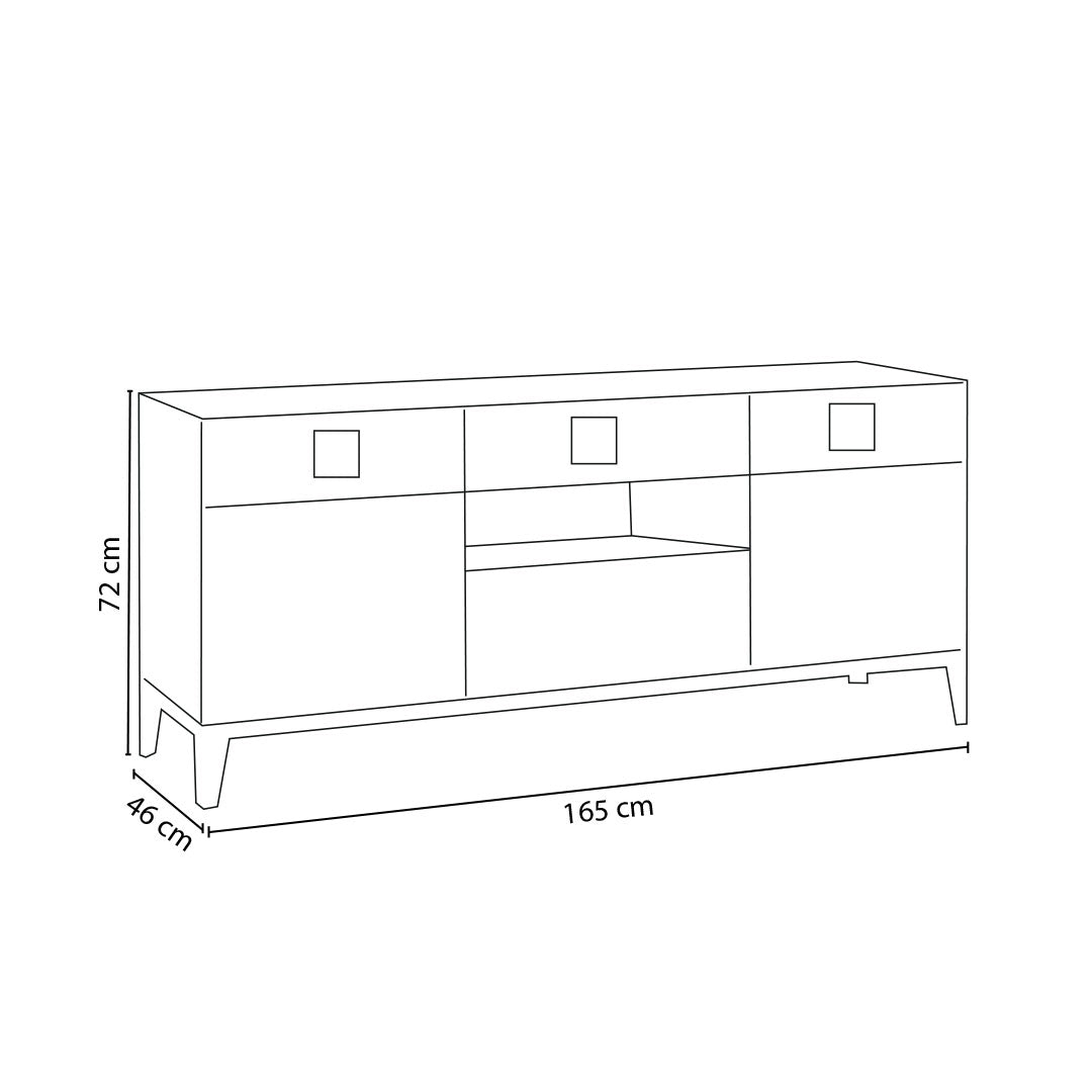 Mueble de TV Mont Blanc