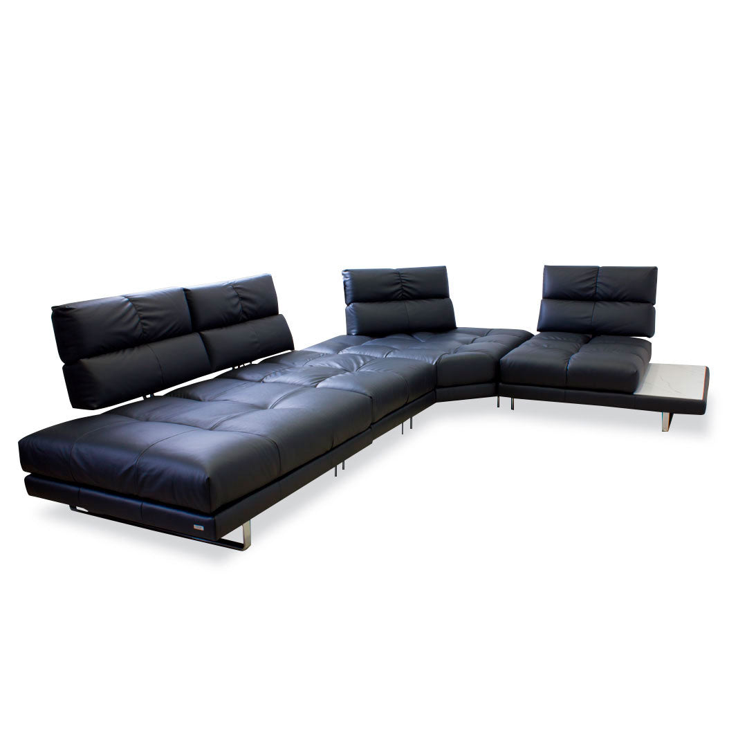 Sala Roma Natuzzi Izquierdo Le Mans Negro