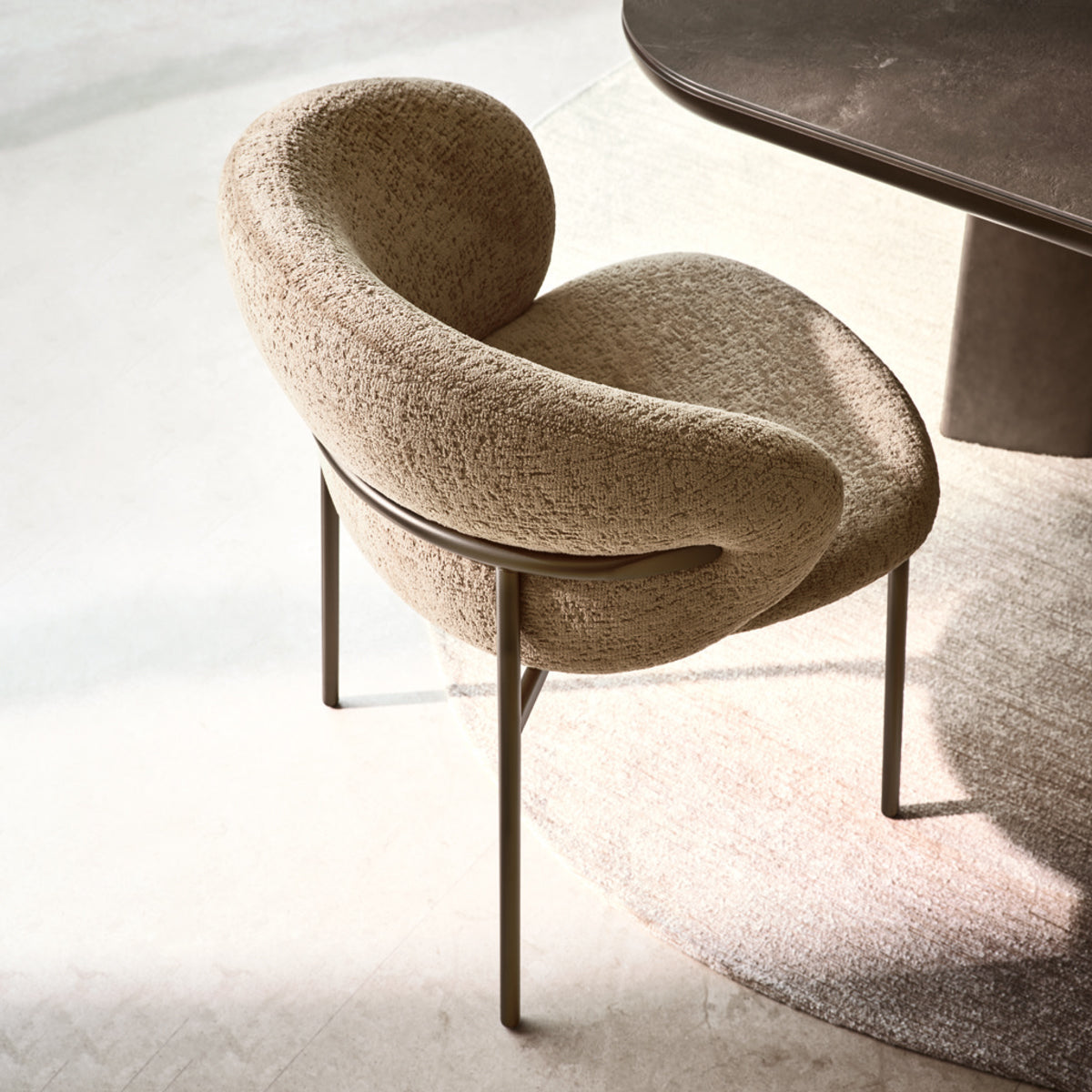 silla oleandro metal con brazos