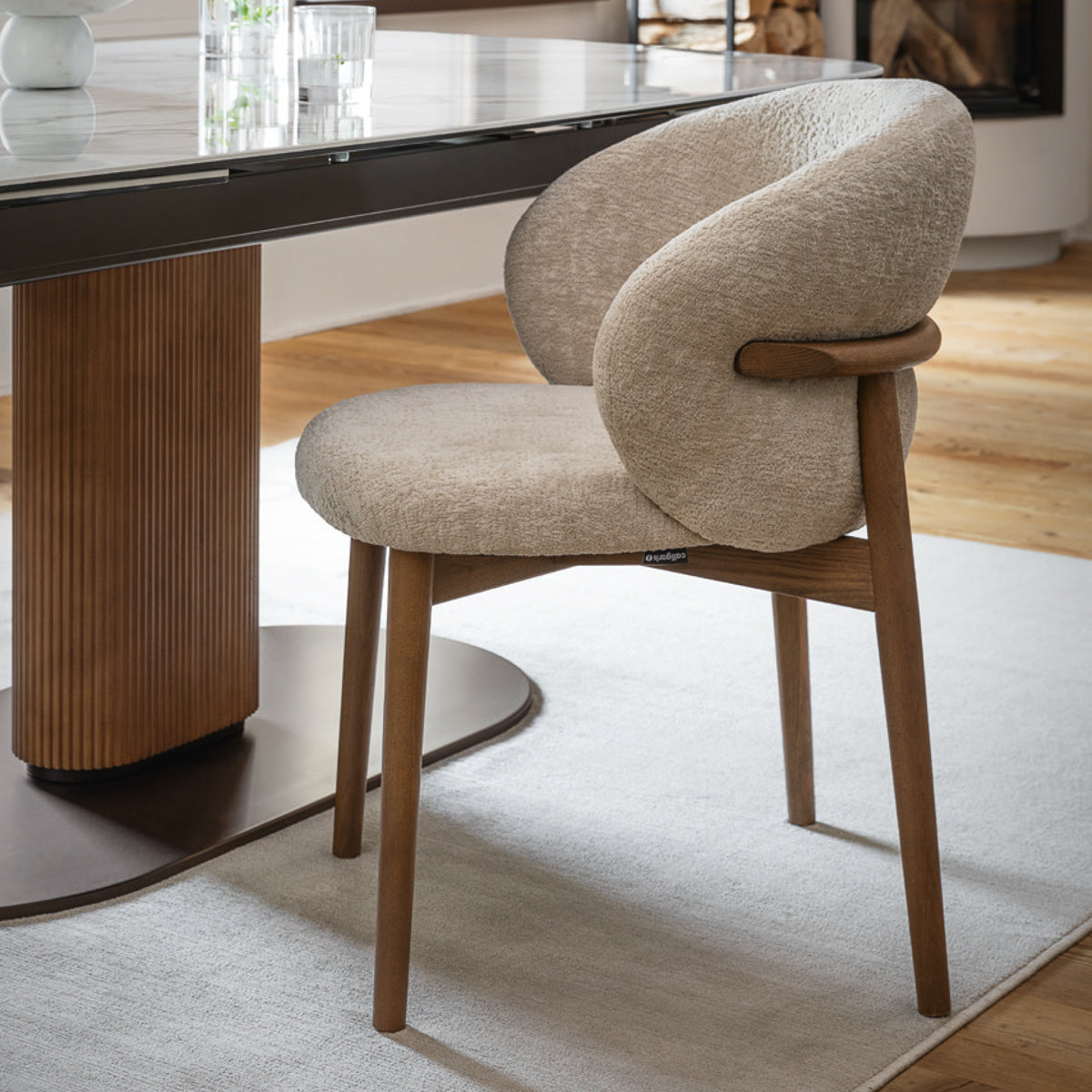 silla oleandro madera con brazos