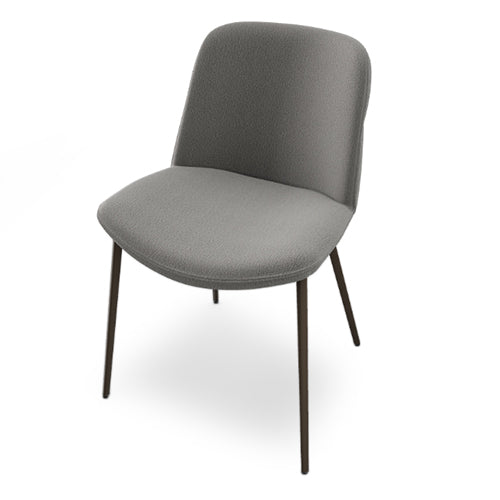 silla onda metal