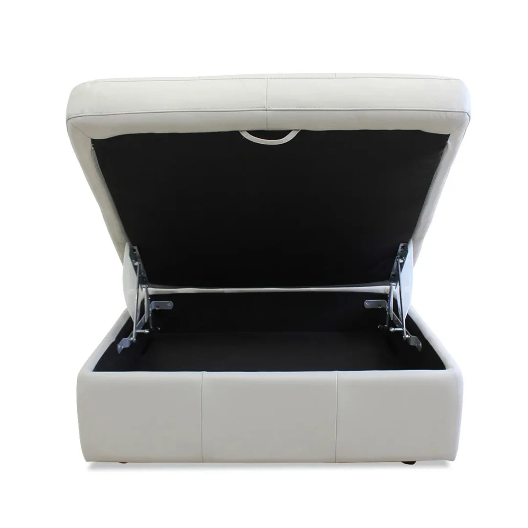 Ottoman Gala piel. Muebles Italianos