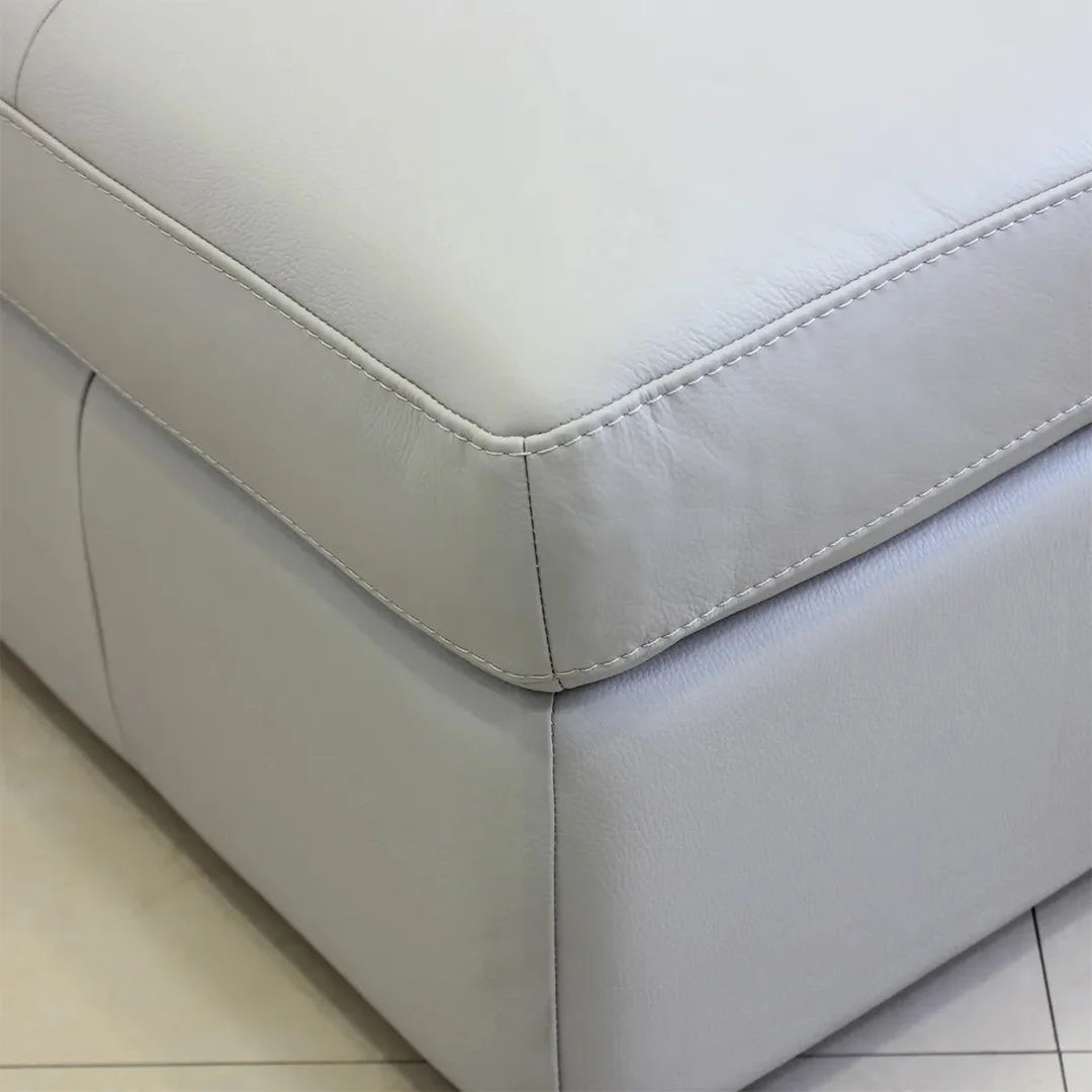 Ottoman Gala piel. Muebles Italianos