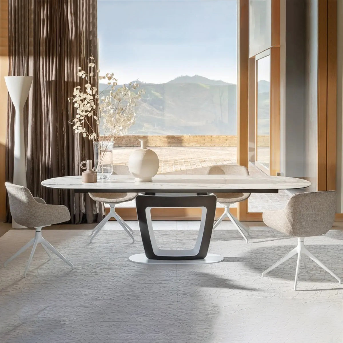 mesa orbital extensible 165 base chapa