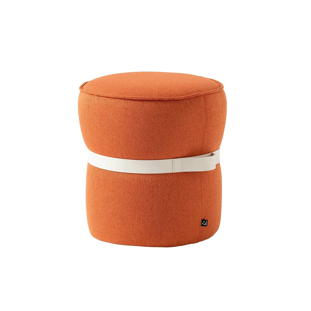 Puff de diseño italiano POF en tela. Muebles Italianos variant