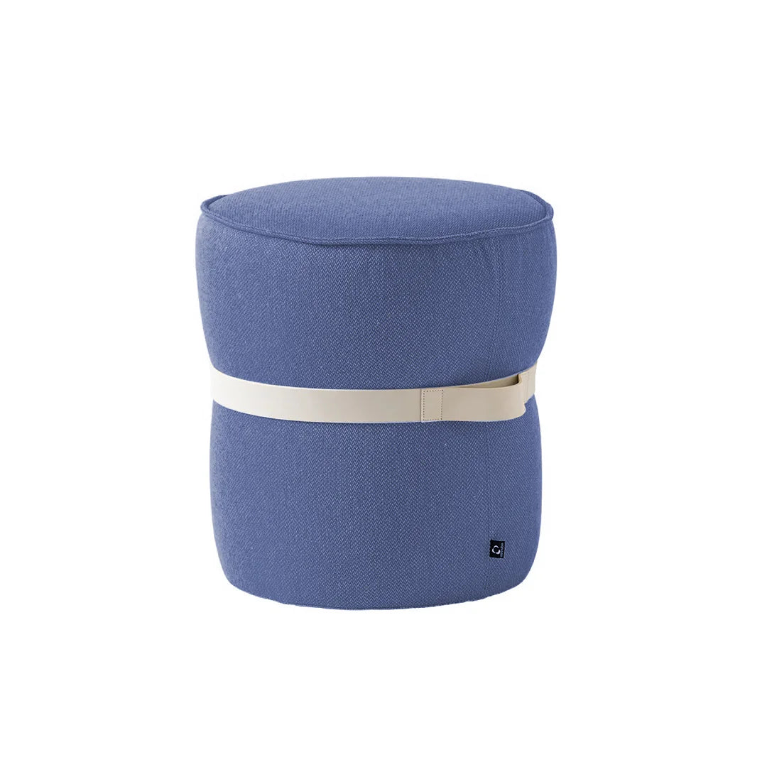 Puff de diseño italiano POF en tela. Muebles Italianos variant