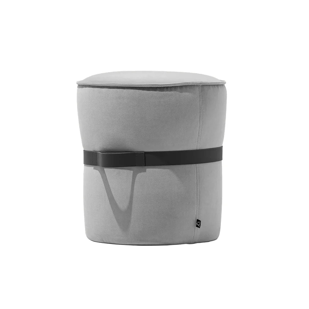 Puff de diseño italiano POF en tela. Muebles Italianos variant