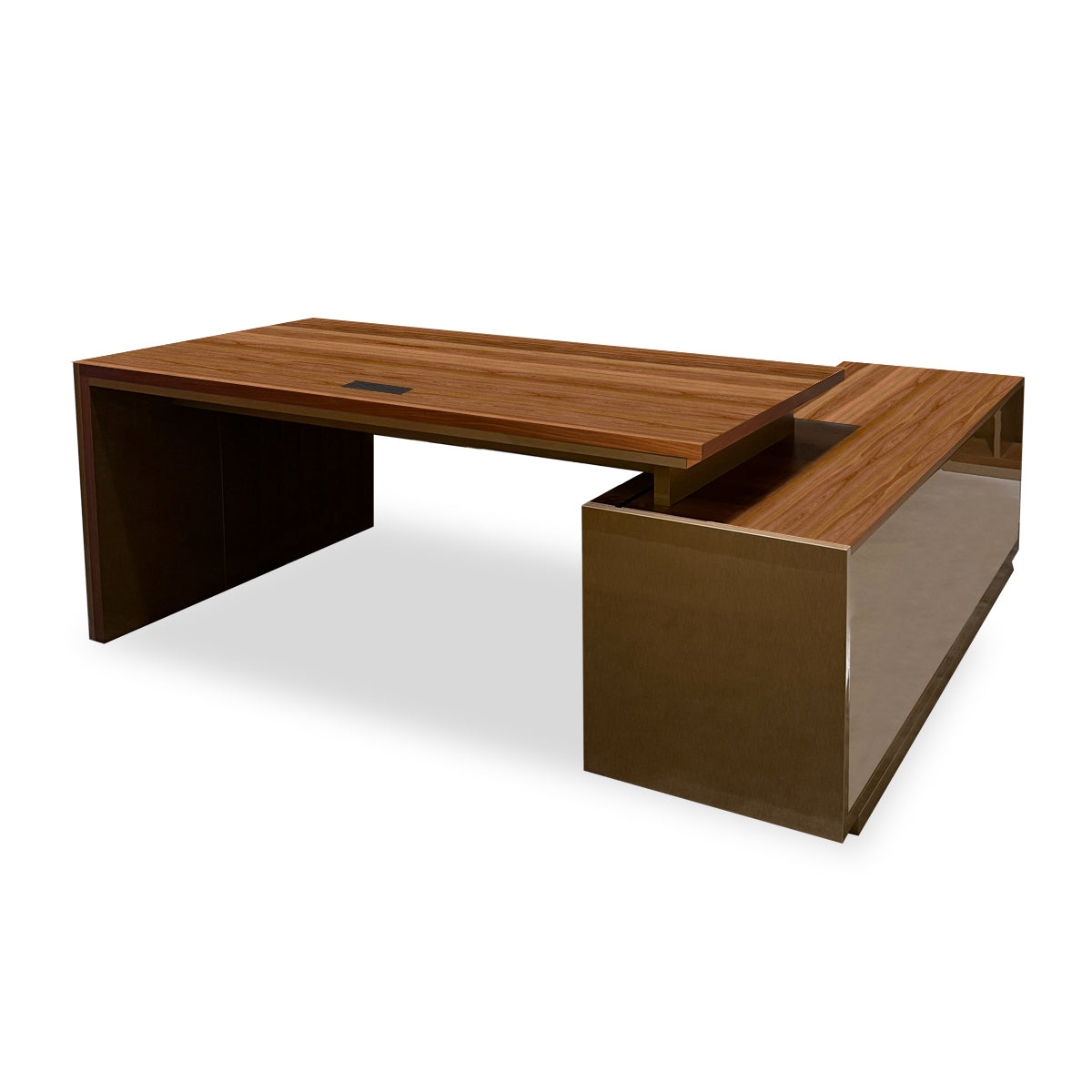 Set de Escritorio y contra izquierdo Porta Romana 180 cm