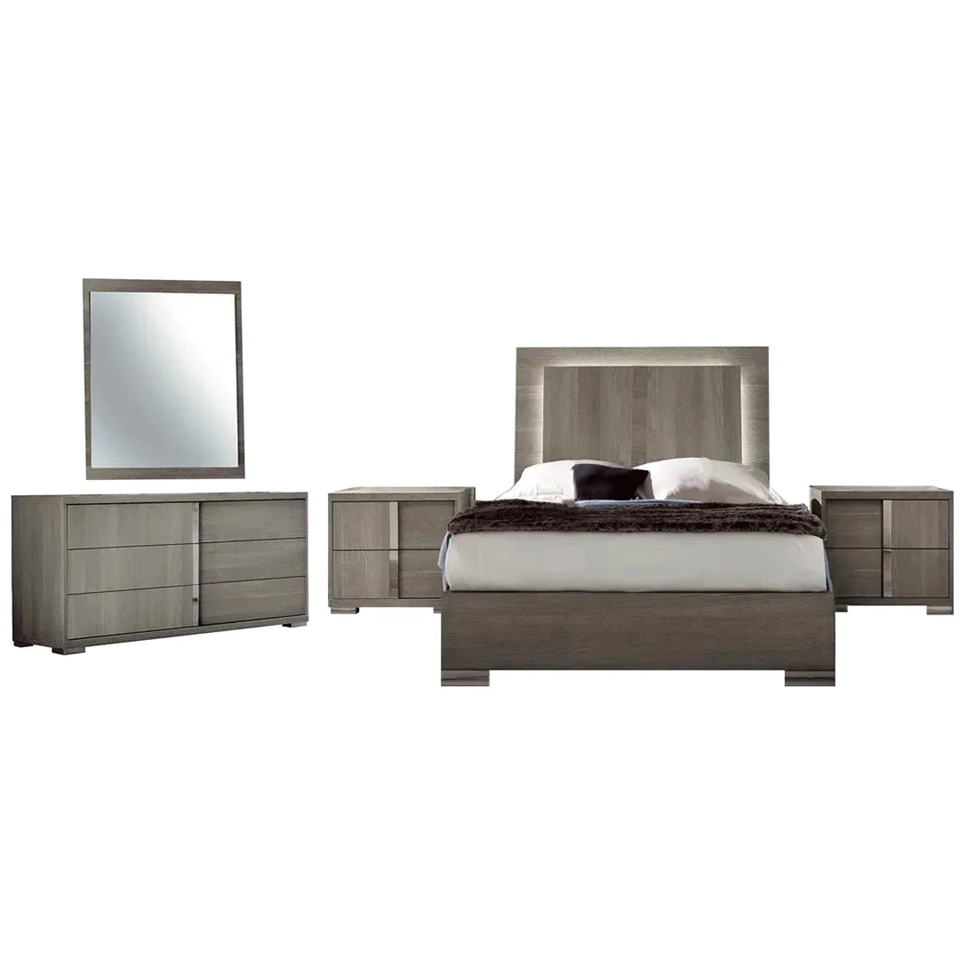 Recámara completa Tivoli Individual. Muebles Italianos