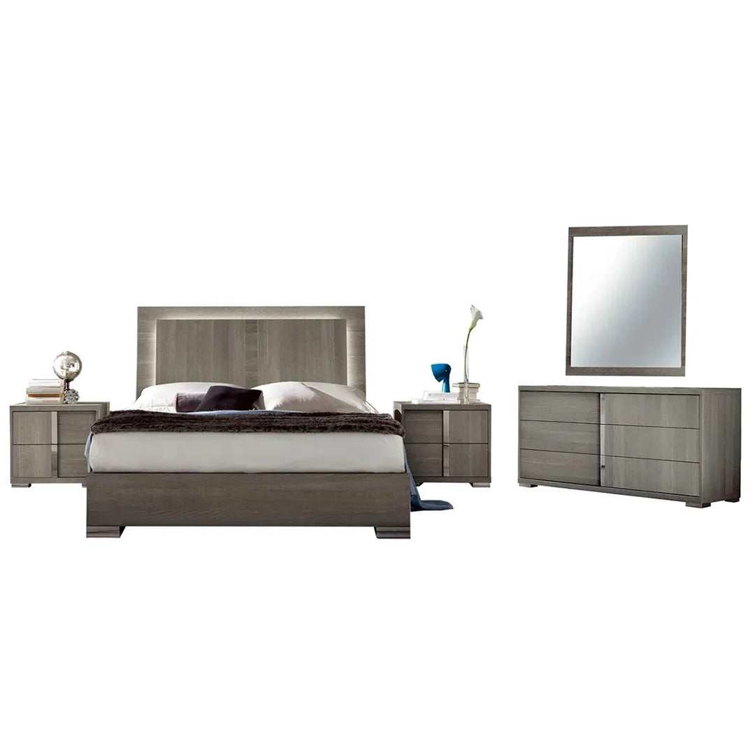 Recámara completa Tivoli Matrimonial. Muebles Italianos