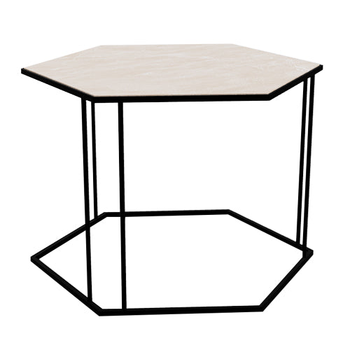 Mesa de centro Renee hexagonal