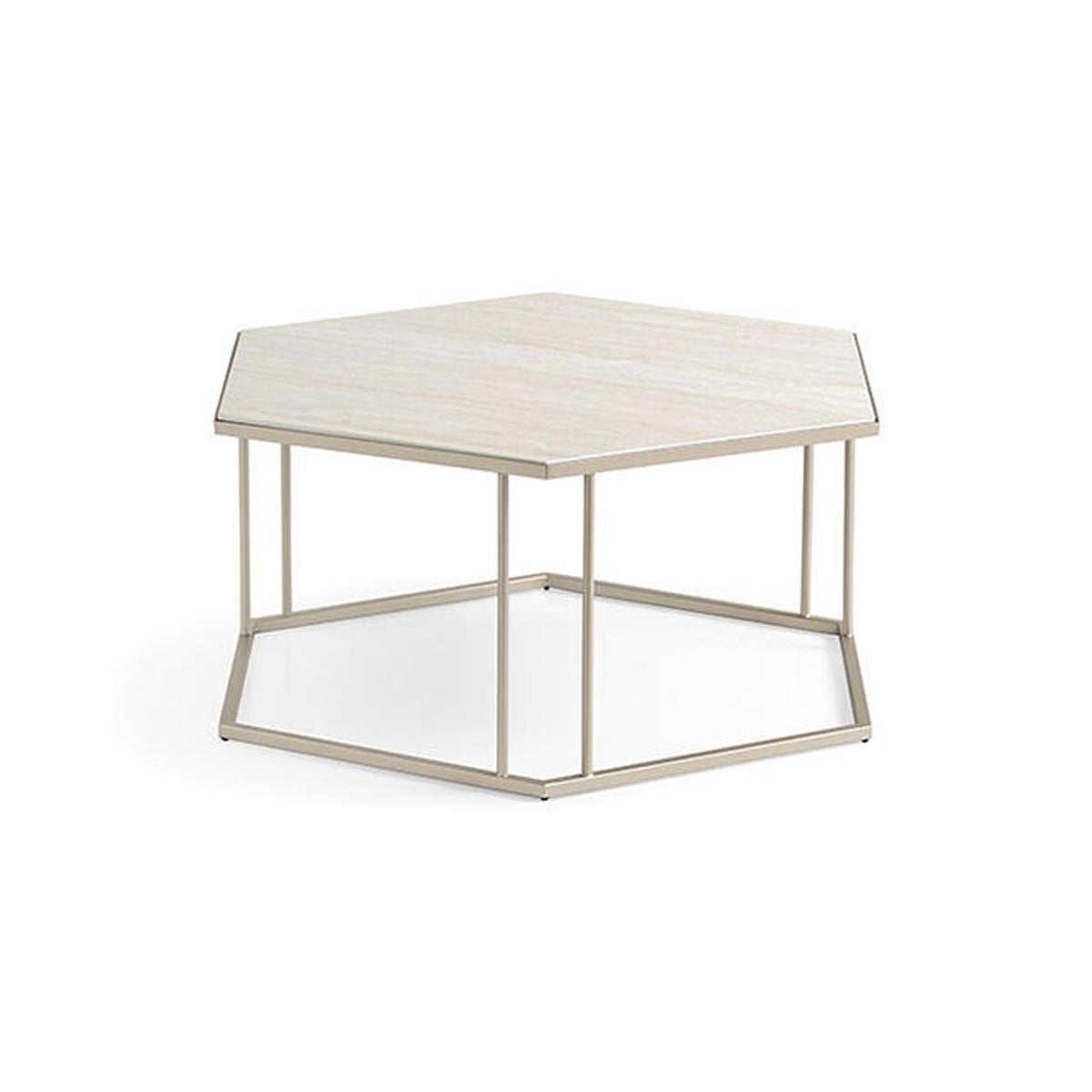 Mesa de centro Renee hexagonal grande