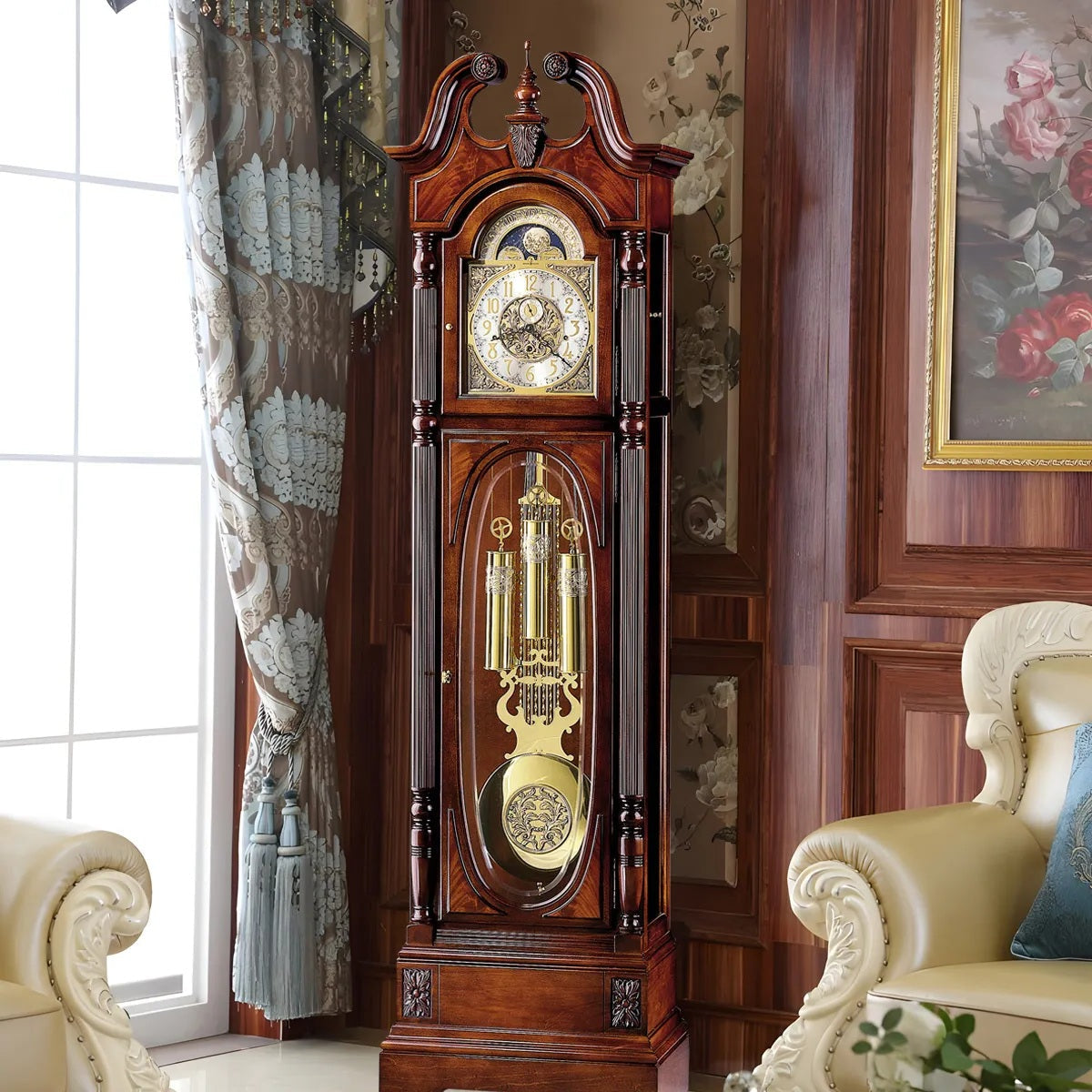 Reloj de piso Grandfather Stewart