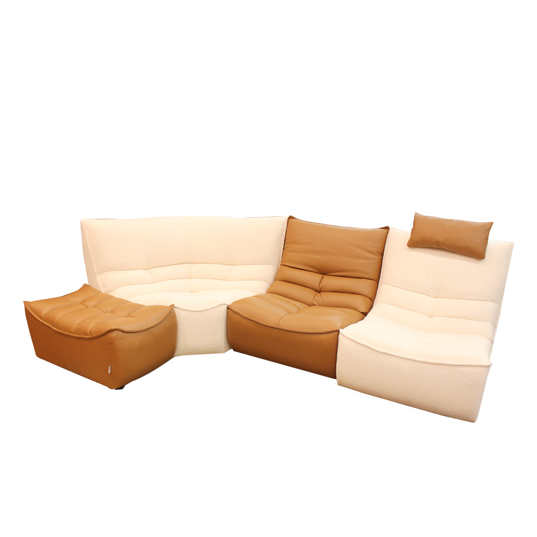 Sillón Zip Relax sin brazos en tela