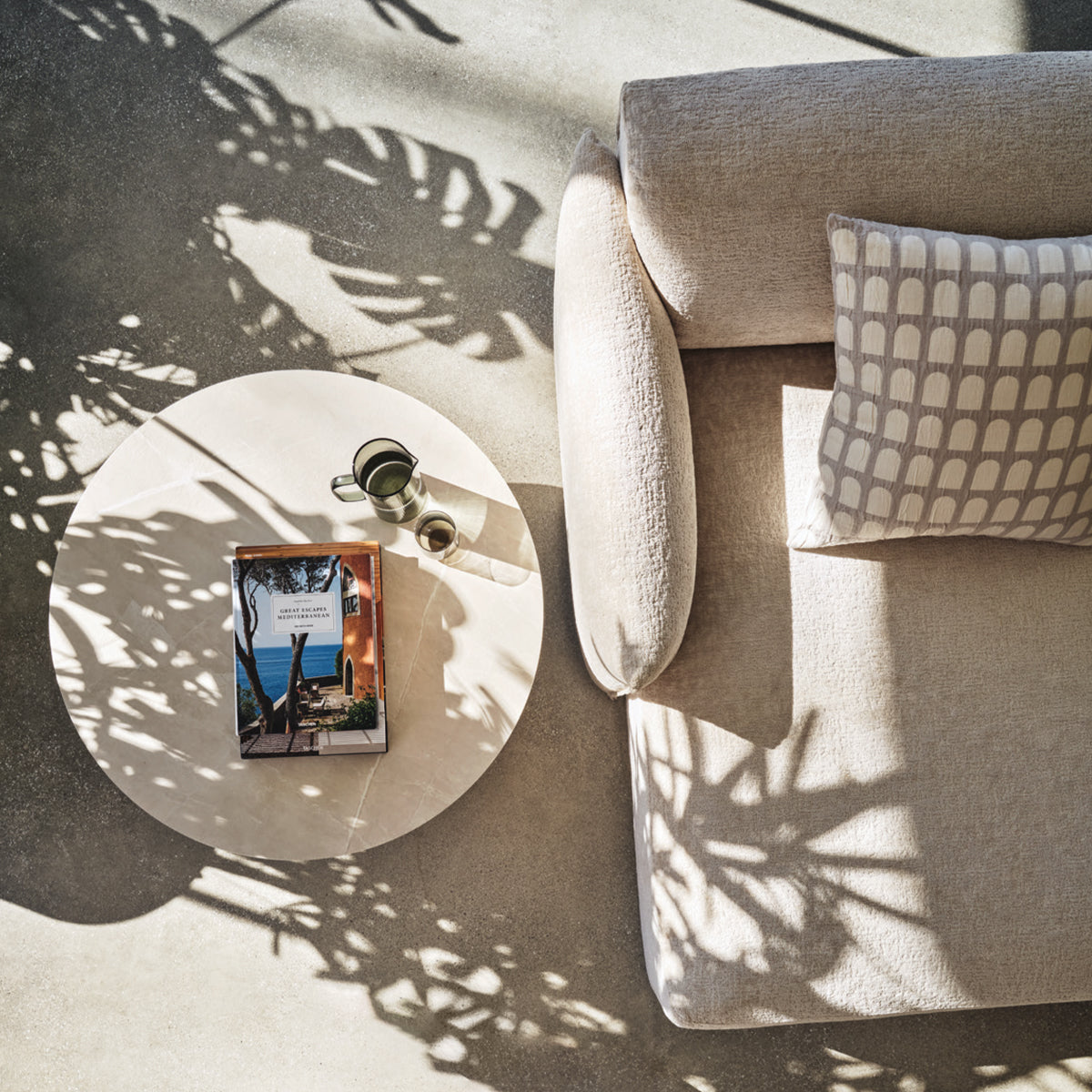 mesa de centro sandy redonda