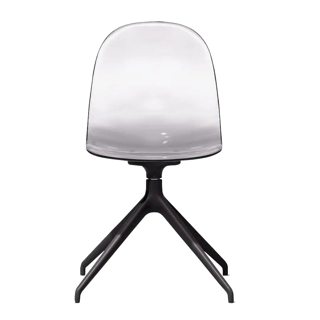 Silla giratoria Academy 180° transparente. Muebles Italianos