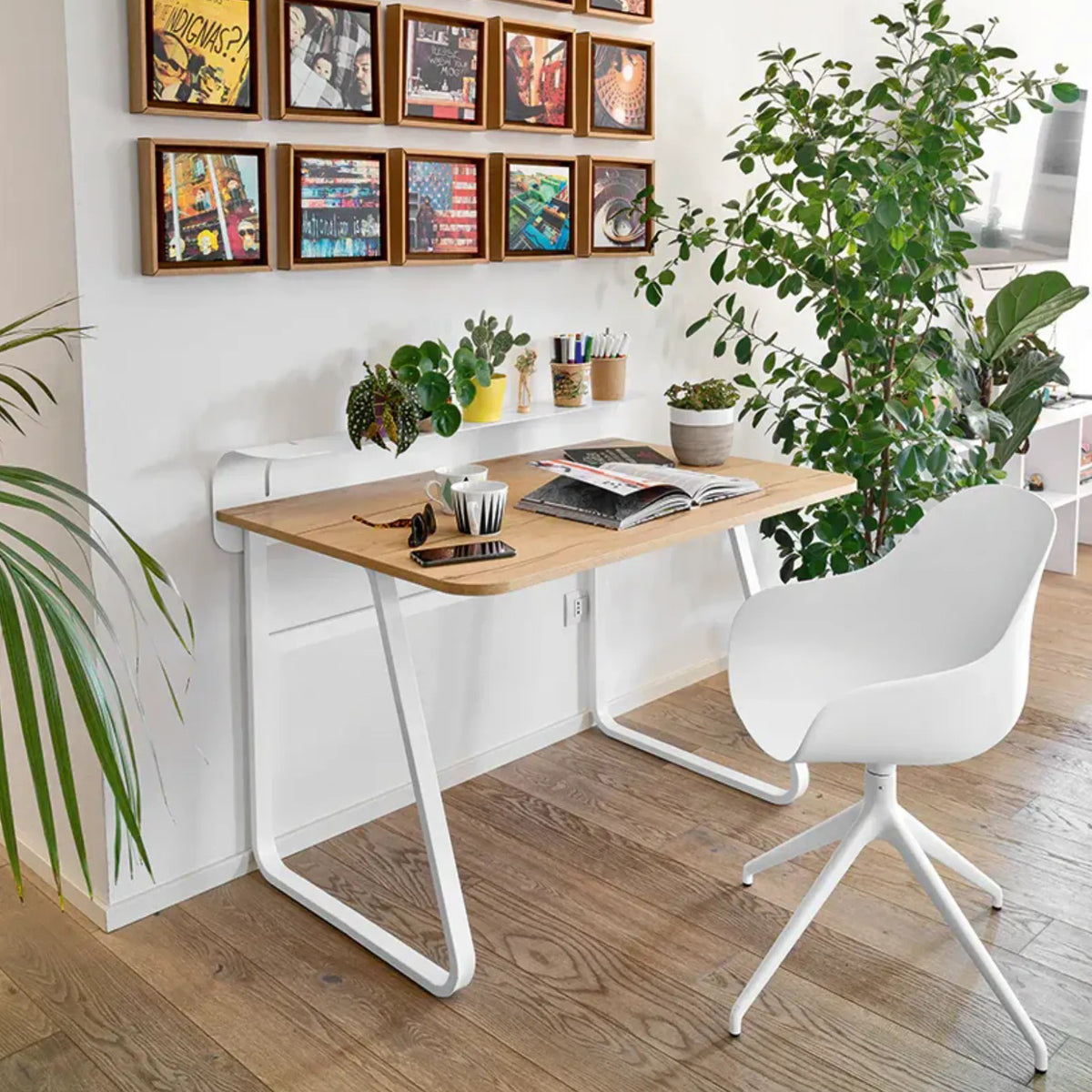 Silla giratoria Academy 360º sustentable con brazos