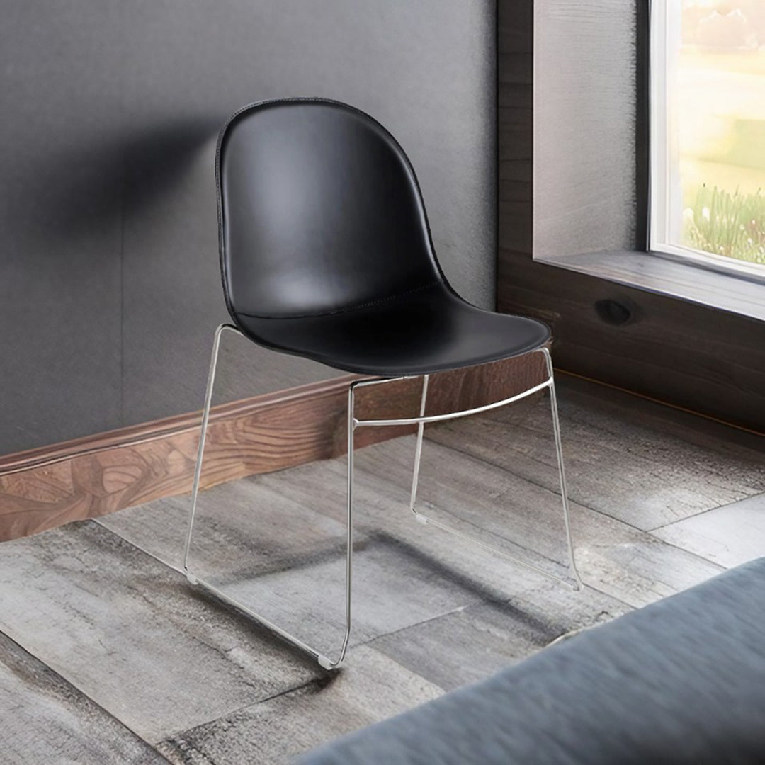 Silla Connubia Academy de metal. Muebles Italianos