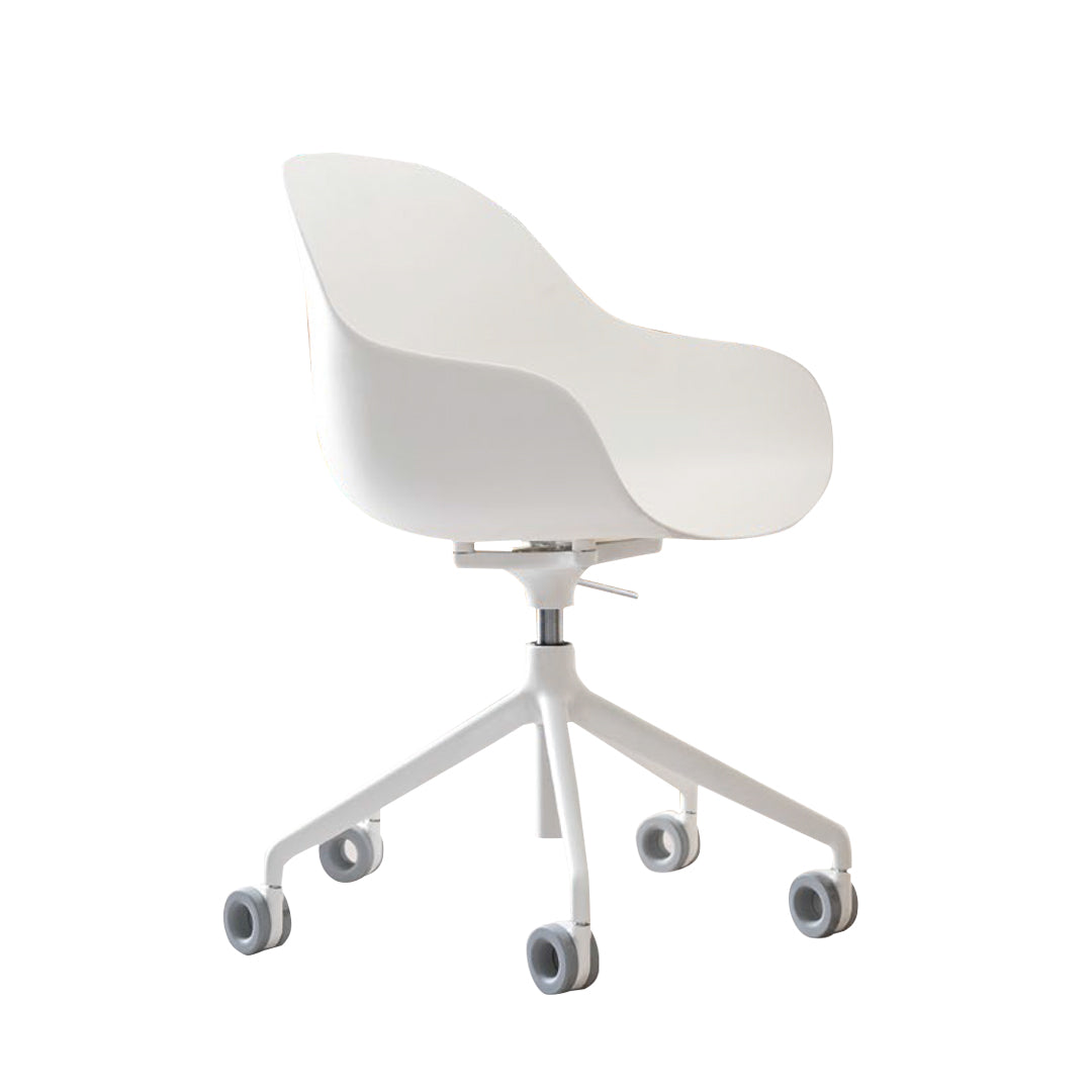 Silla Academy sustentable con Ruedas para Oficina. Muebles Italianos