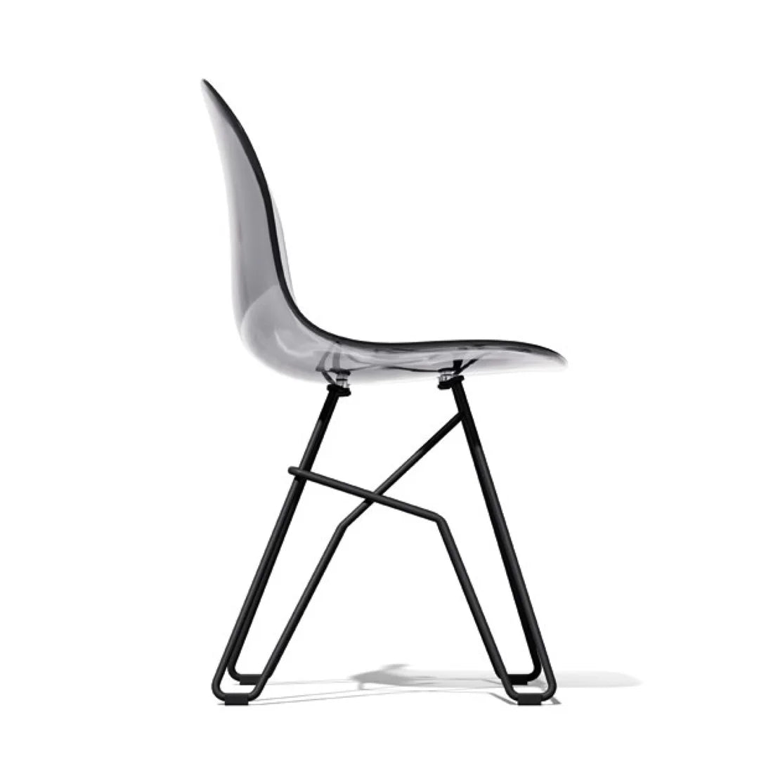 Silla de comedor Italiana Academy transparente. Muebles Italianos