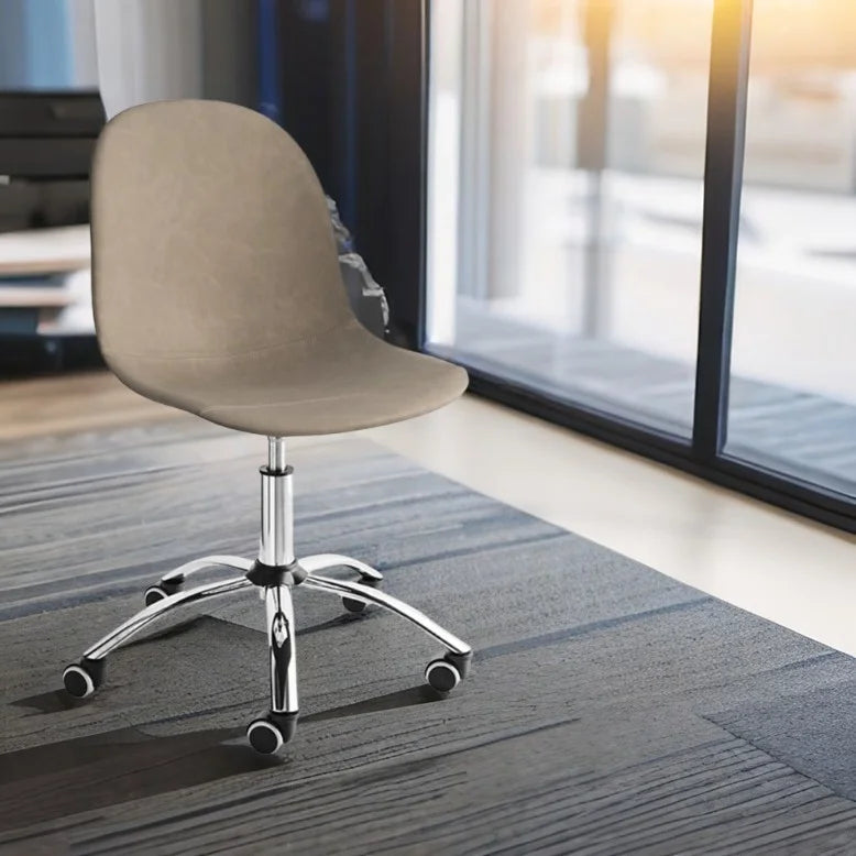 Silla Academy de tela con Ruedas para Oficina. Muebles Italianos