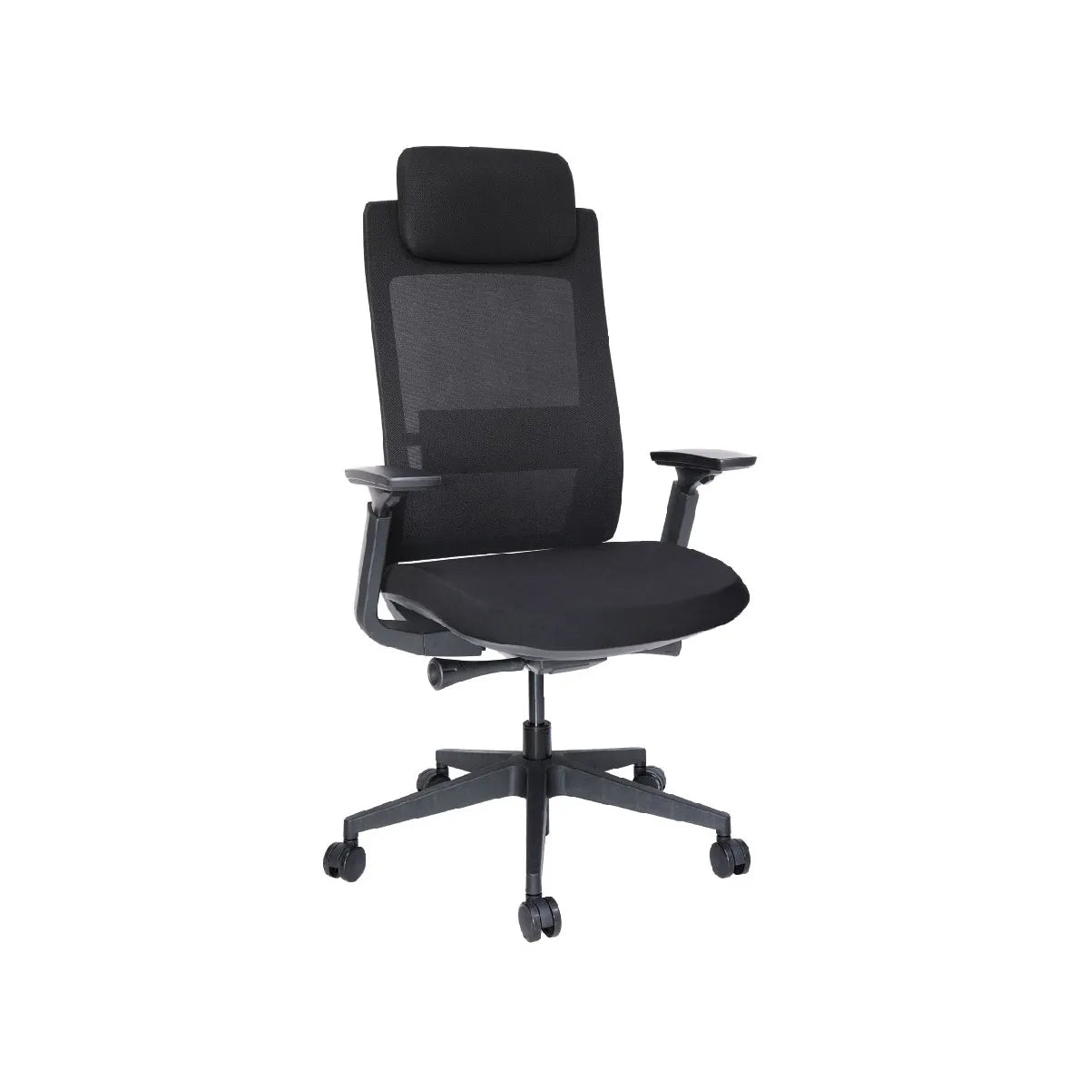 Silla Ejecutiva Duo en Negro. Muebles Italianos