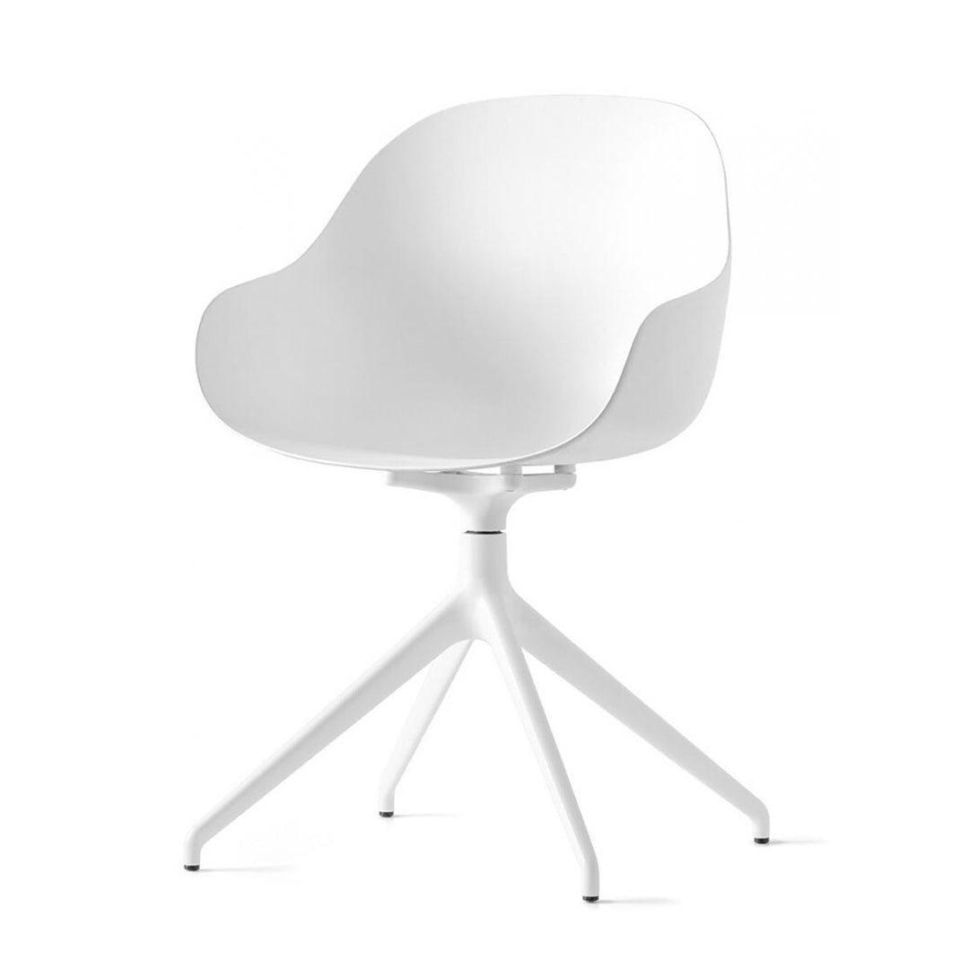 Silla giratoria Academy 180º sustentable con brazos. Muebles Italianos