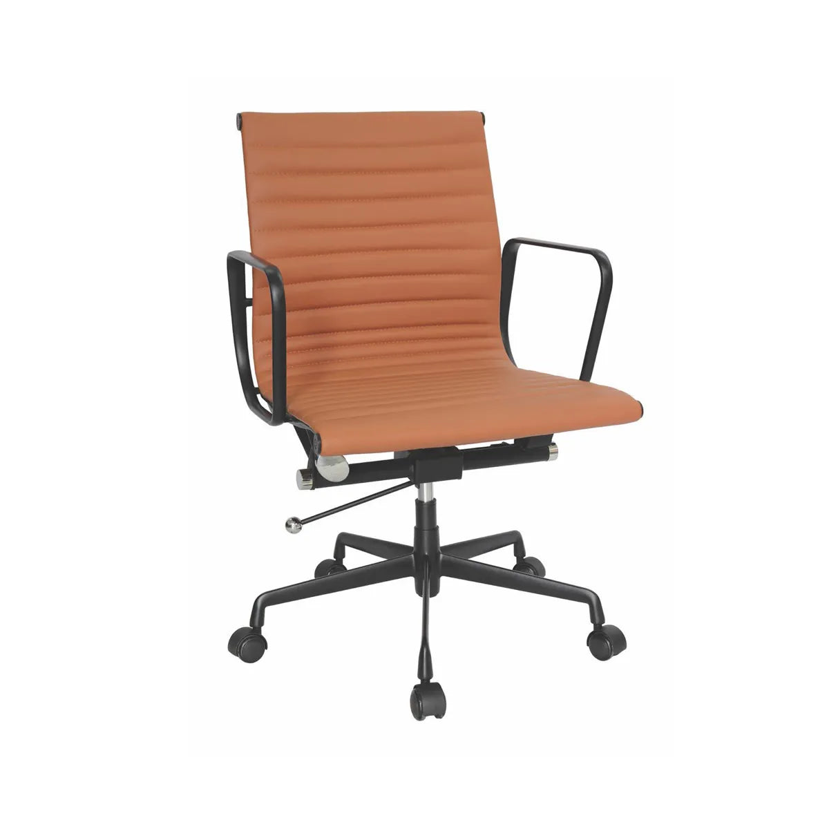 Silla Ejecutiva Kaisser en piel. Muebles Italianos