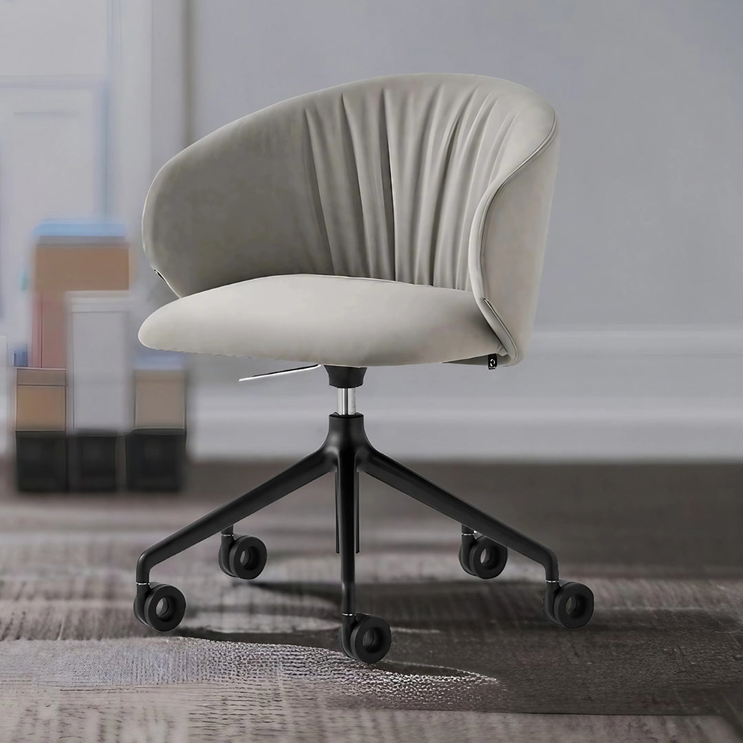 Silla con Ruedas Tuka para Oficina. Muebles Italianos
