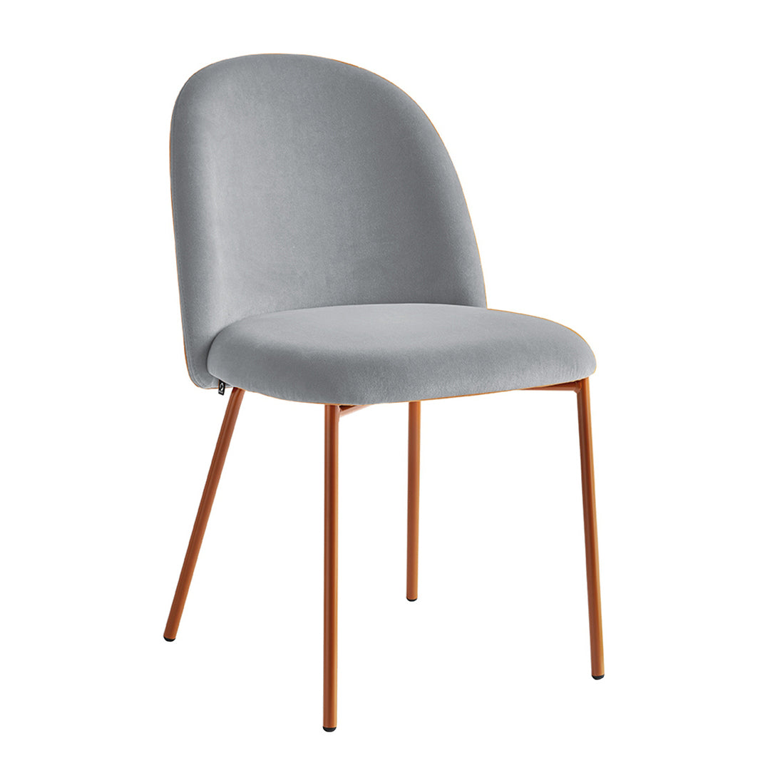 Silla de diseño Italiano Tuka tipo piel. Muebles Italianos