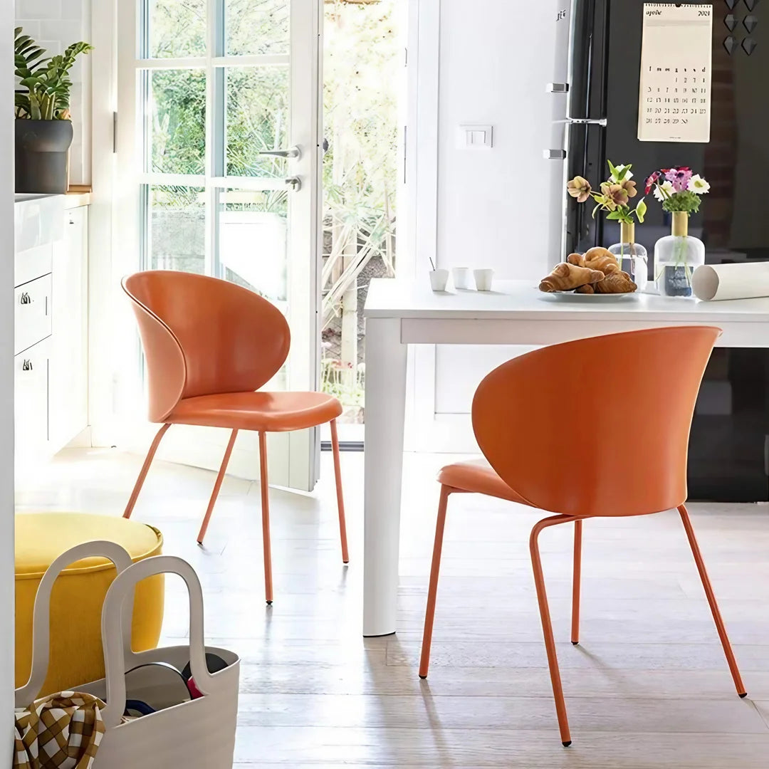 SILLA-TUKA-METAL-PIEL-CB1999-CONNUBIA-ITALIANO-DISEÑO