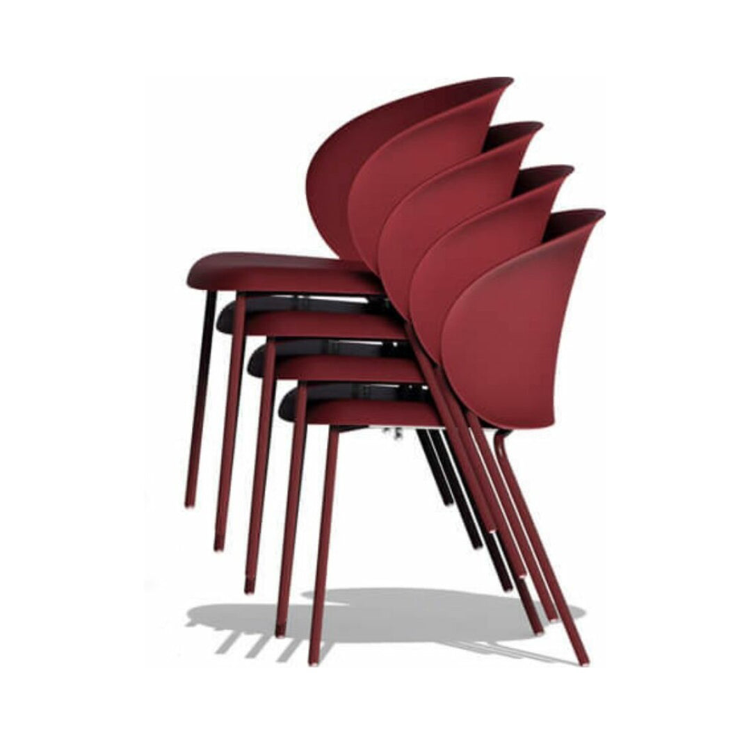 Silla sustentable Tuka apilable. Muebles Italianos