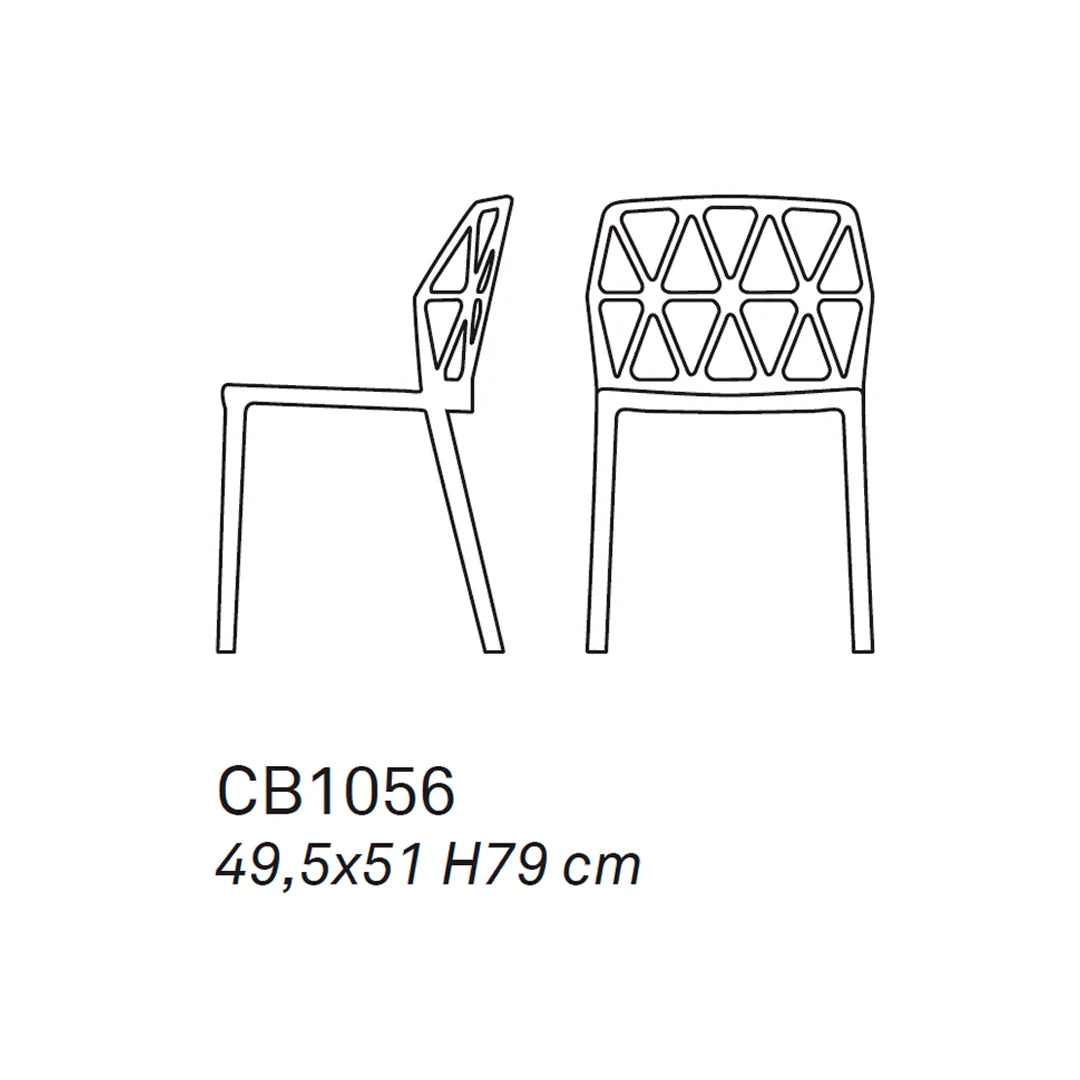 Silla para Comedor Alchemia. Muebles Italianos