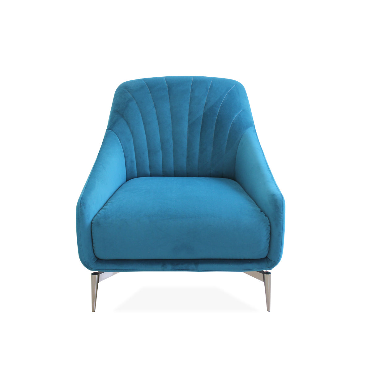 Sillón Felicita Natuzzi en terciopelo