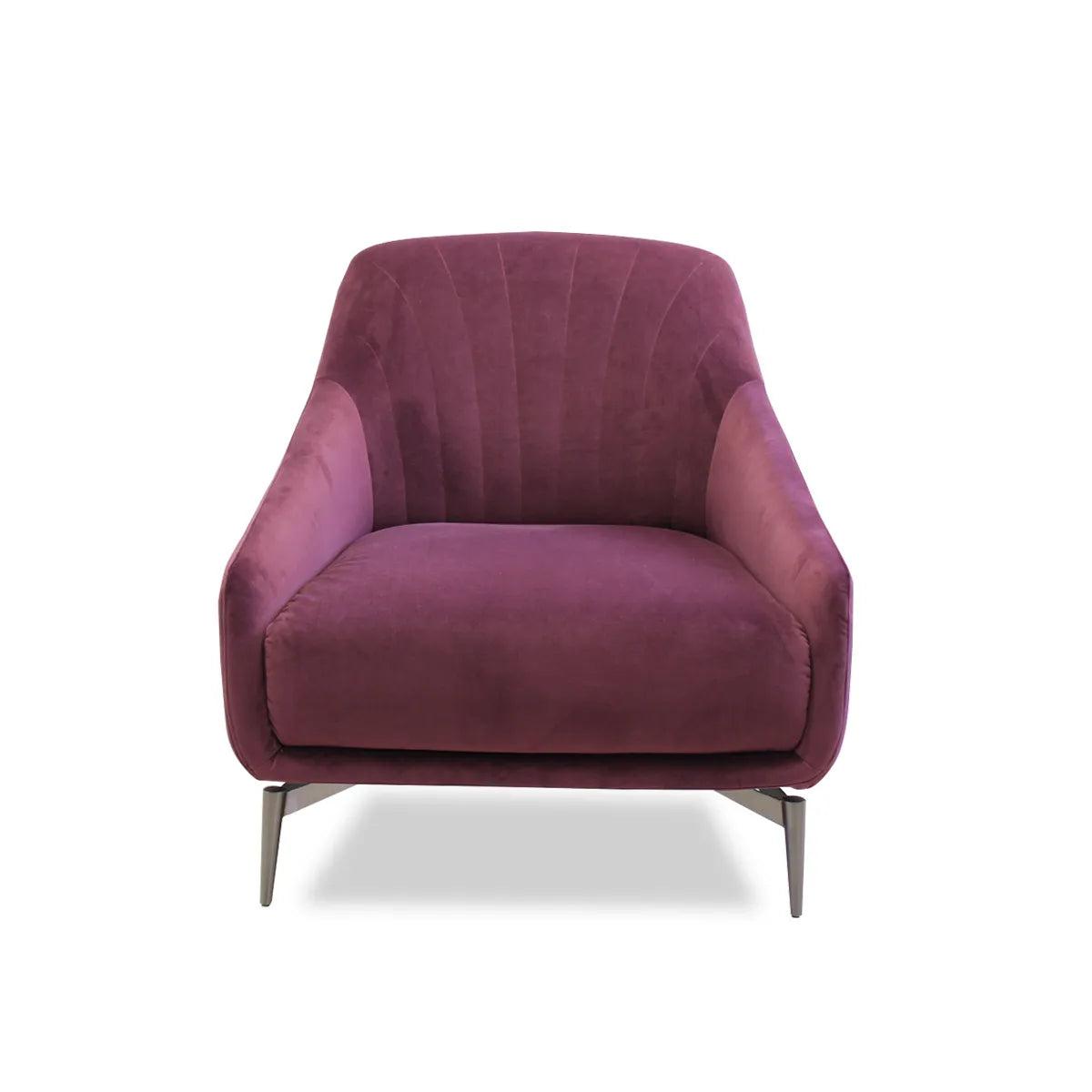 Sillón Felicita en terciopelo. Muebles Italianos