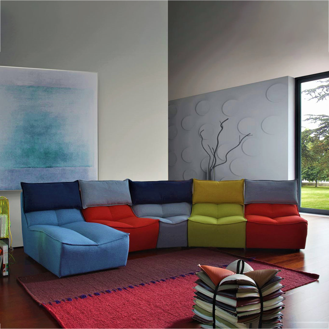 Sillón Hip Hop esquinero. Muebles Italianos